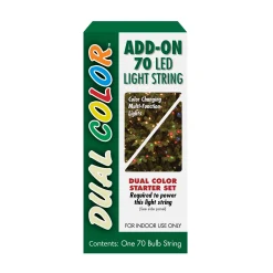 70 Dual Colour Led Christmas Lights Add-On Set