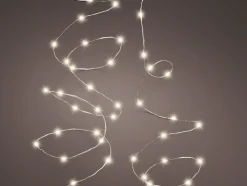 100 Durawise "Micro"Led Warm White Battery Christmas Lights