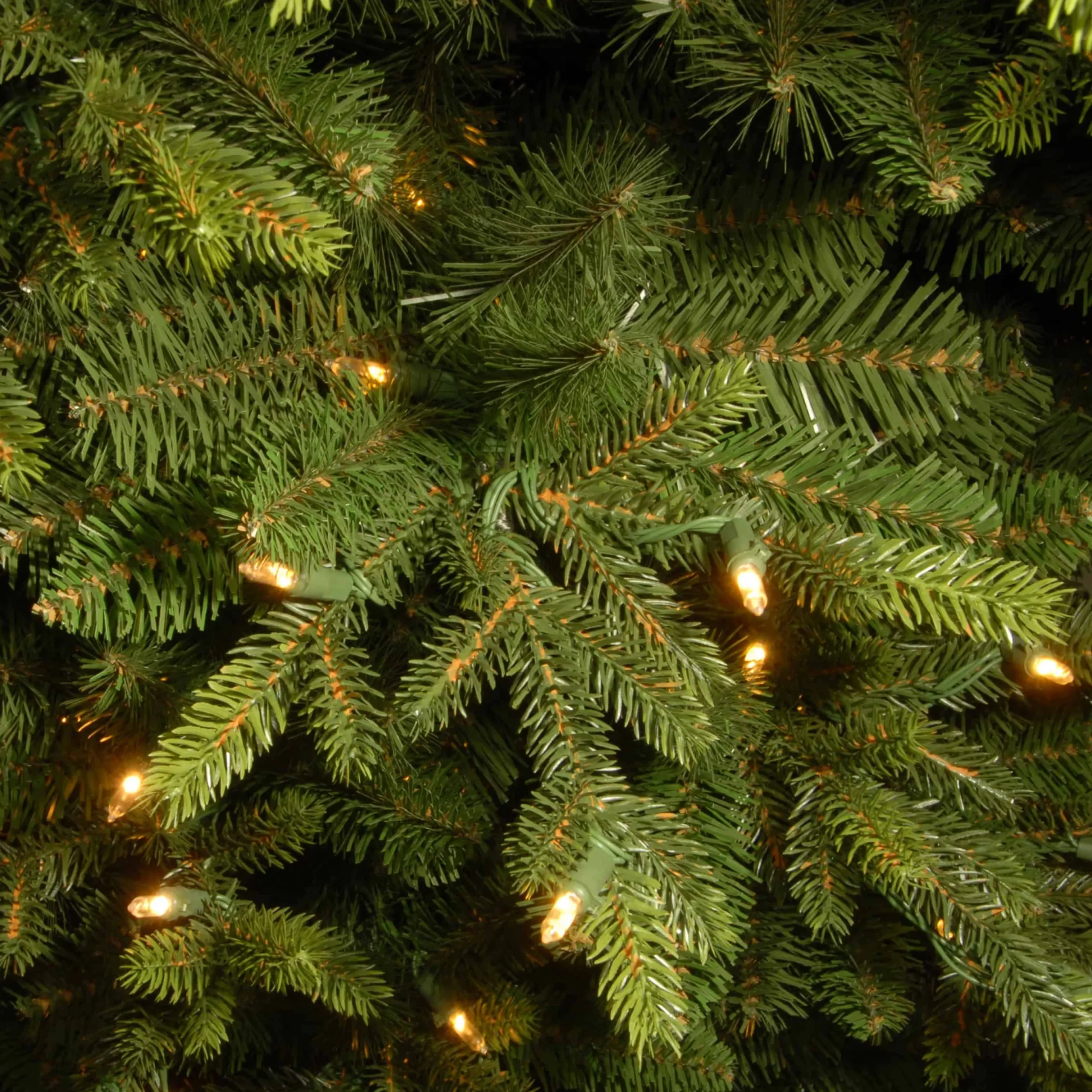 7.5 Ft Feel Real Carrington Fir Slim Pre-Lit Artificial Christmas Tree