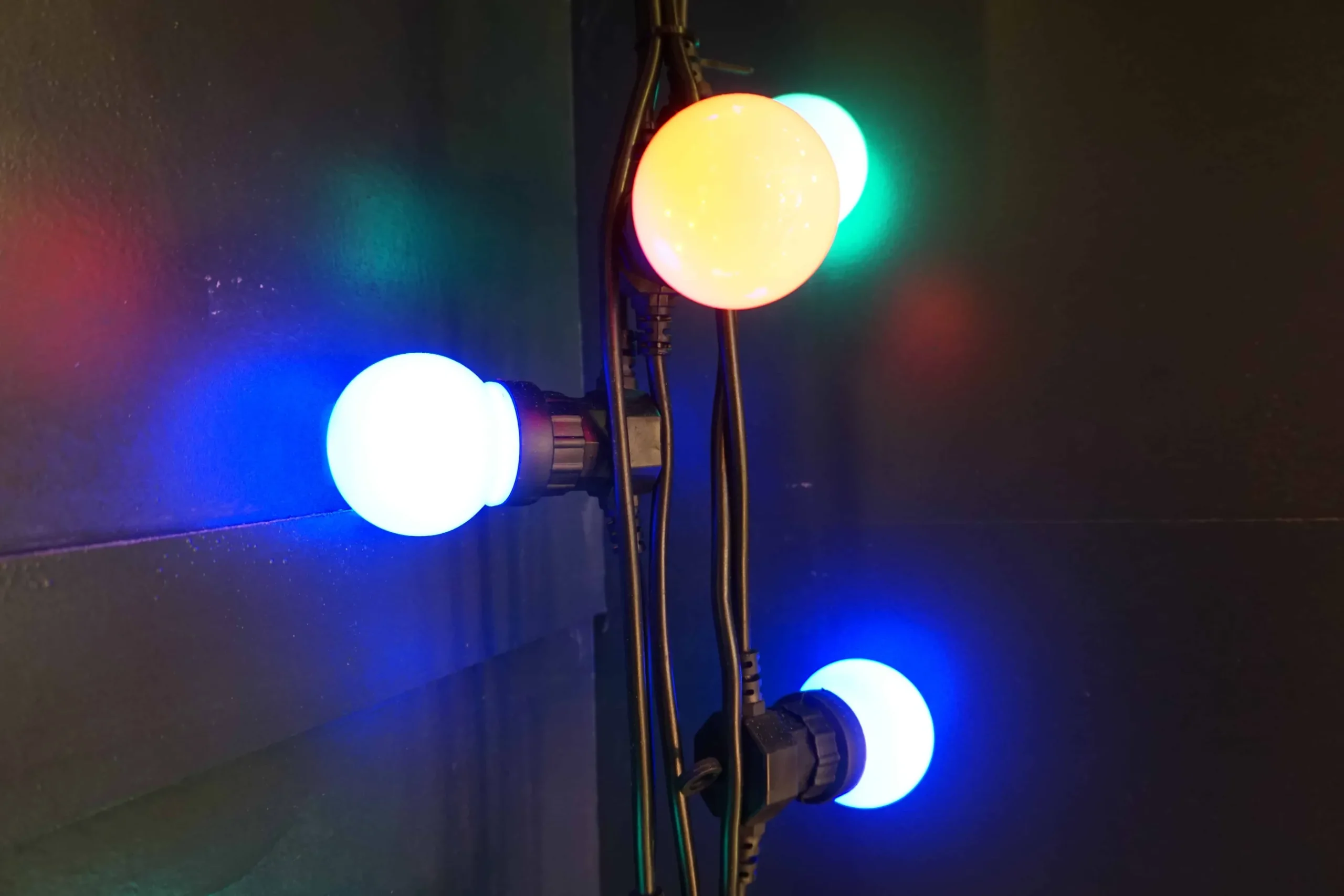 10 Led Heavy Duty Festoon Christmas Lights Multicoloured Fdl (5M)