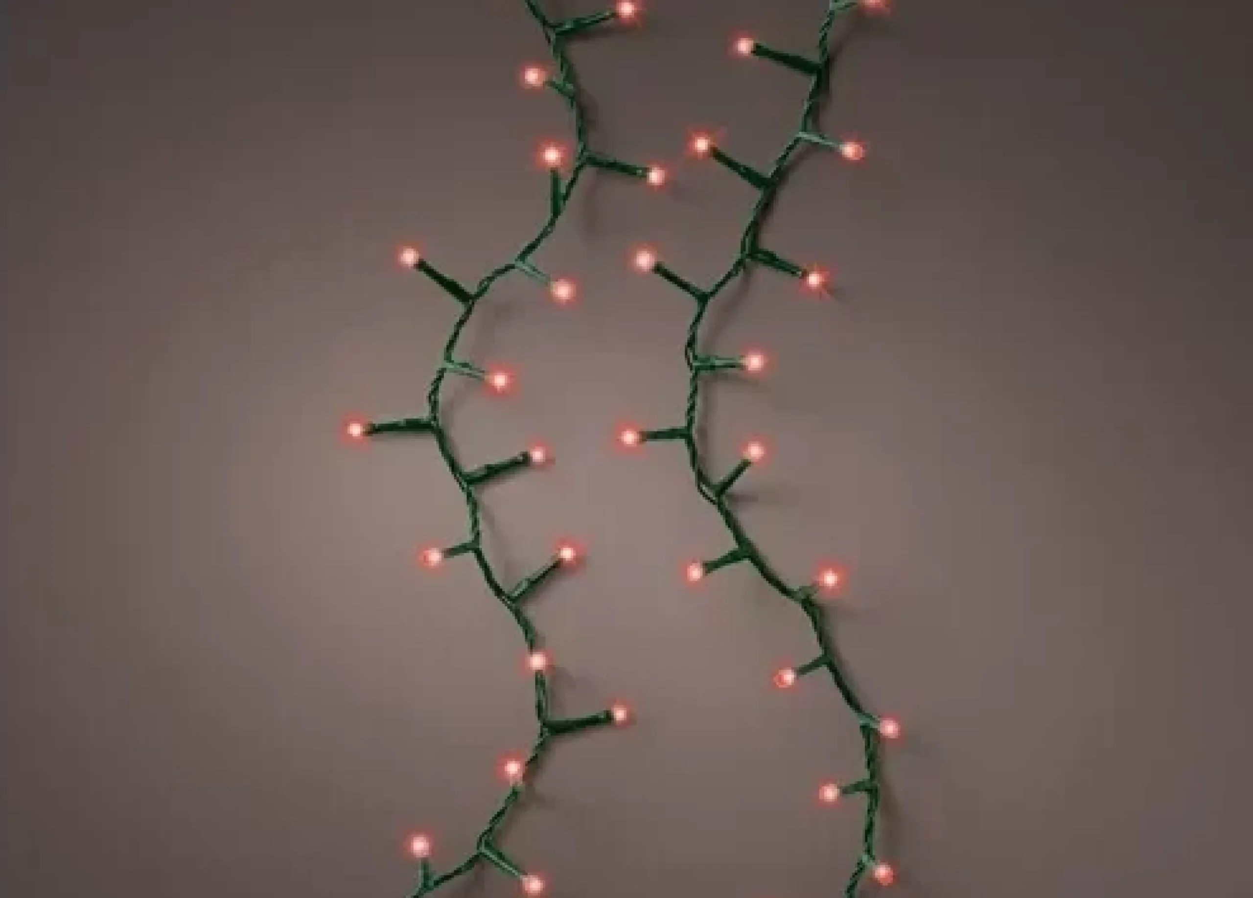 1000 Led Red Compact Twinkle Christmas Lights