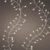 960 Micro Led Compact Twinkle Christmas Lights Warm White Silver Wire