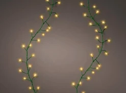 960 Micro Led Compact Twinkle Christmas Lights Classic Warm Green Wire