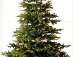 960 Micro Led Compact Twinkle Christmas Lights Classic Warm Green Wire