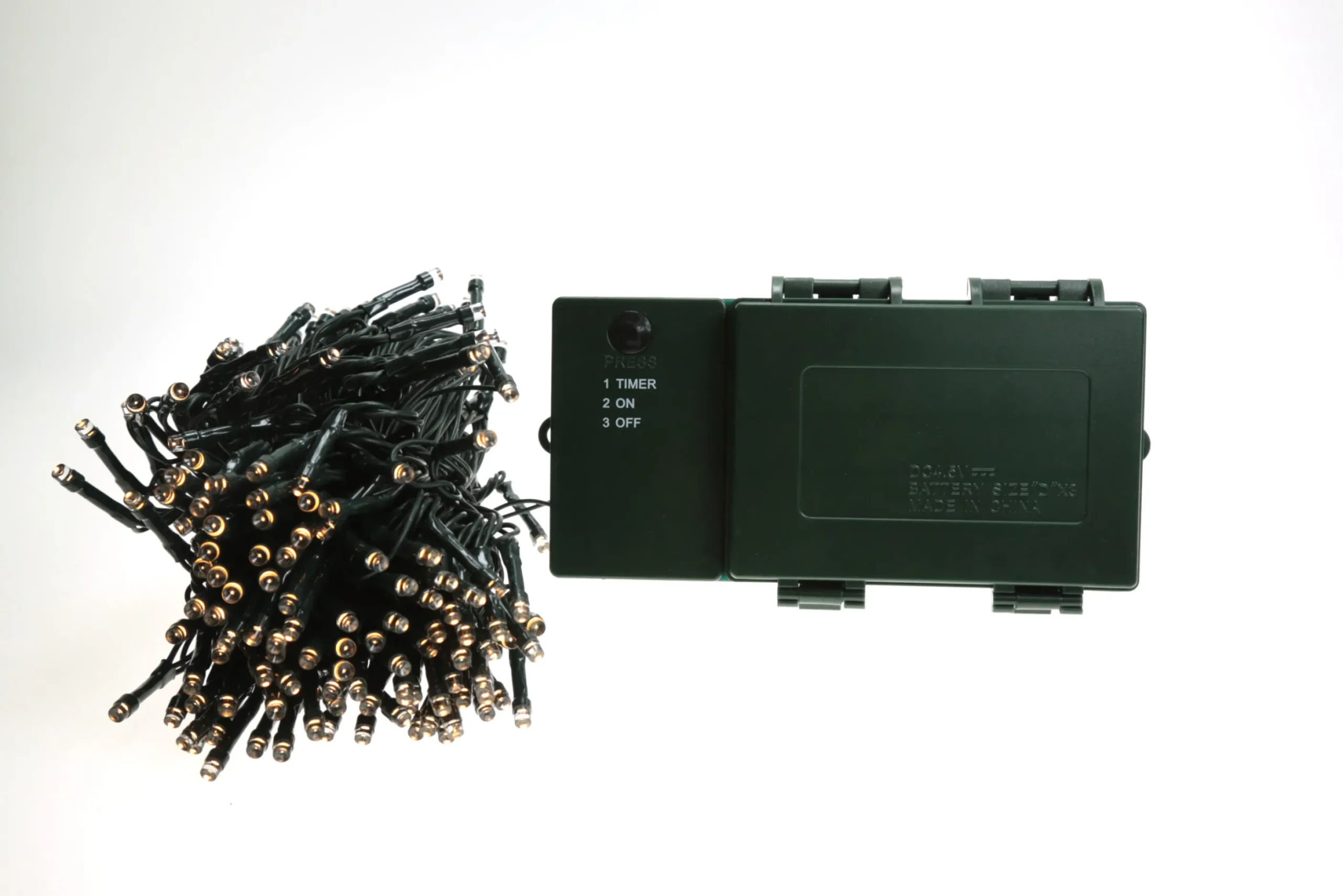 Battery Powered Warm White Led Christmas Lights