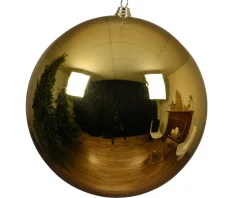 Christmas Bauble Light Gold (Dia 14Cm)