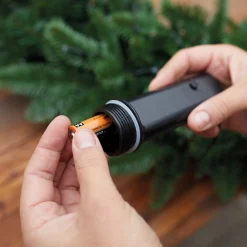 Durawise Multicoloured Battery Christmas Lights With Timer (Black Wire) Various Sizes