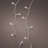 Durawise Warm White Battery Christmas Lights With Timer (Clear Wire) Various Sizes