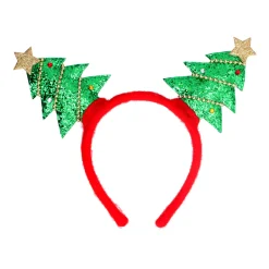 Fabric Christmas Trees Hairband