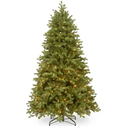 10Ft Feel Real Bosworth Spruce Artificial Christmas Tree Pre-Lit