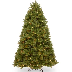 9Ft Feel Real Newberry Spruce Pre-Lit Artificial Christmas Tree