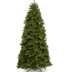 6Ft Feel Real Newberry Spruce Slim Artificial Christmas Tree