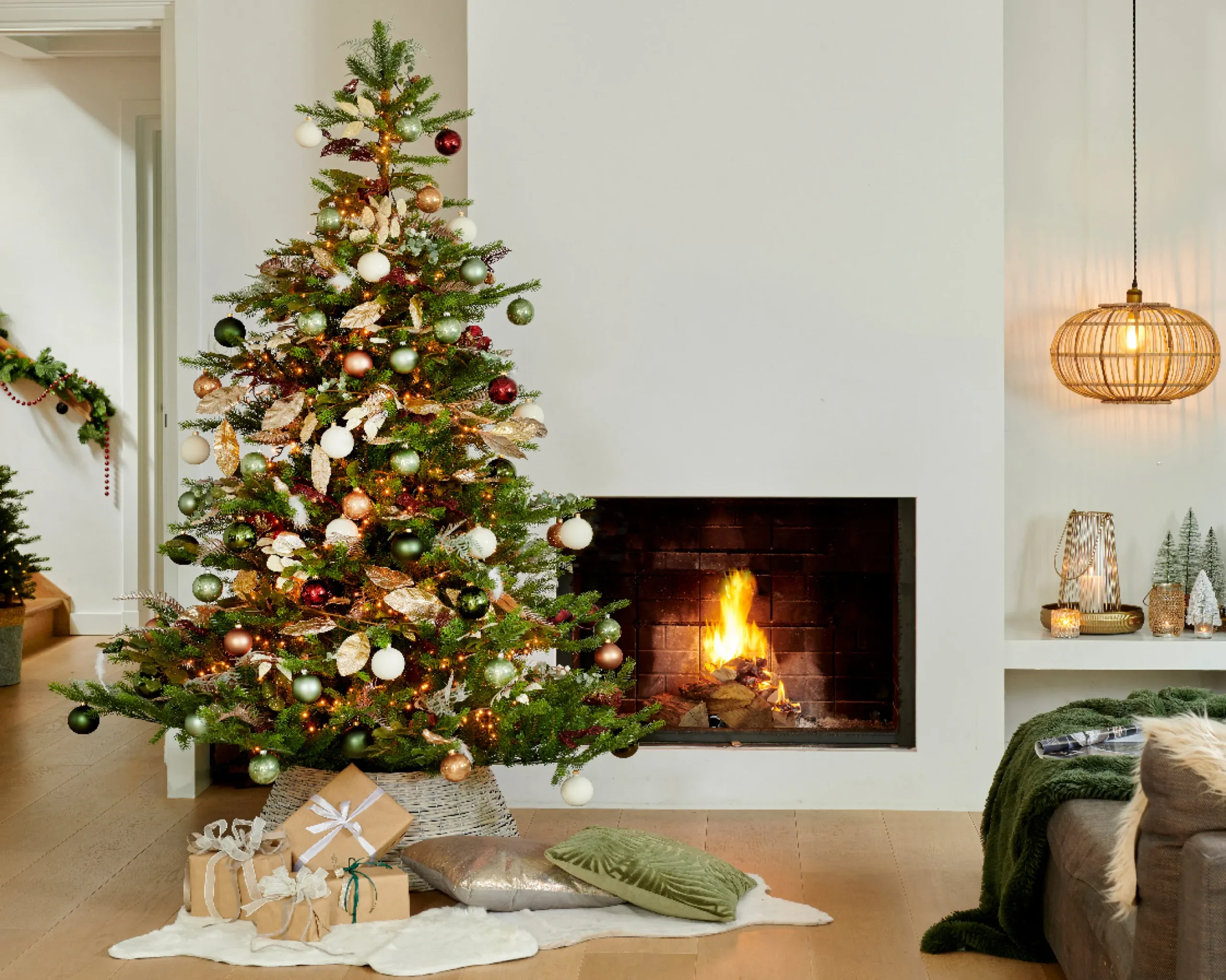 8Ft Grandis Fir Artificial Christmas Tree