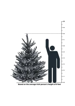 8Ft Grandis Fir Artificial Christmas Tree