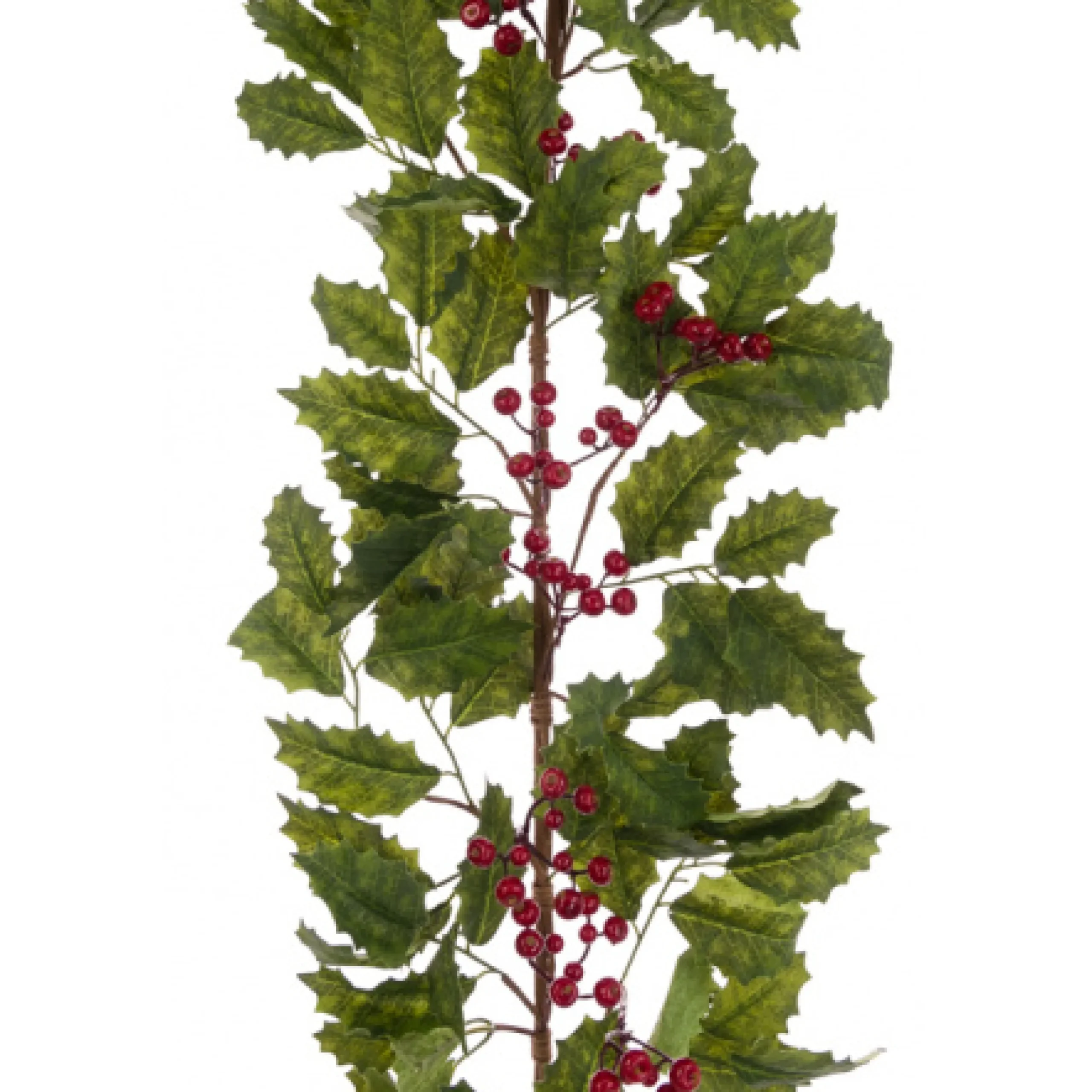 5Ft Holly Berry Christmas Garland