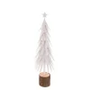 1.8Ft Nordic White Metal Mini Artificial Christmas Tree