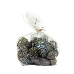500G Bag Of 16Cm Mixed Pinecones – Available In 3 Colours