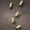 Jumbo Candle Christmas Lights Warm White