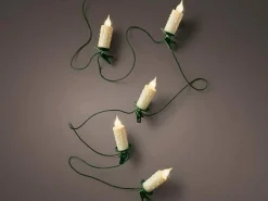 Jumbo Candle Christmas Lights Warm White