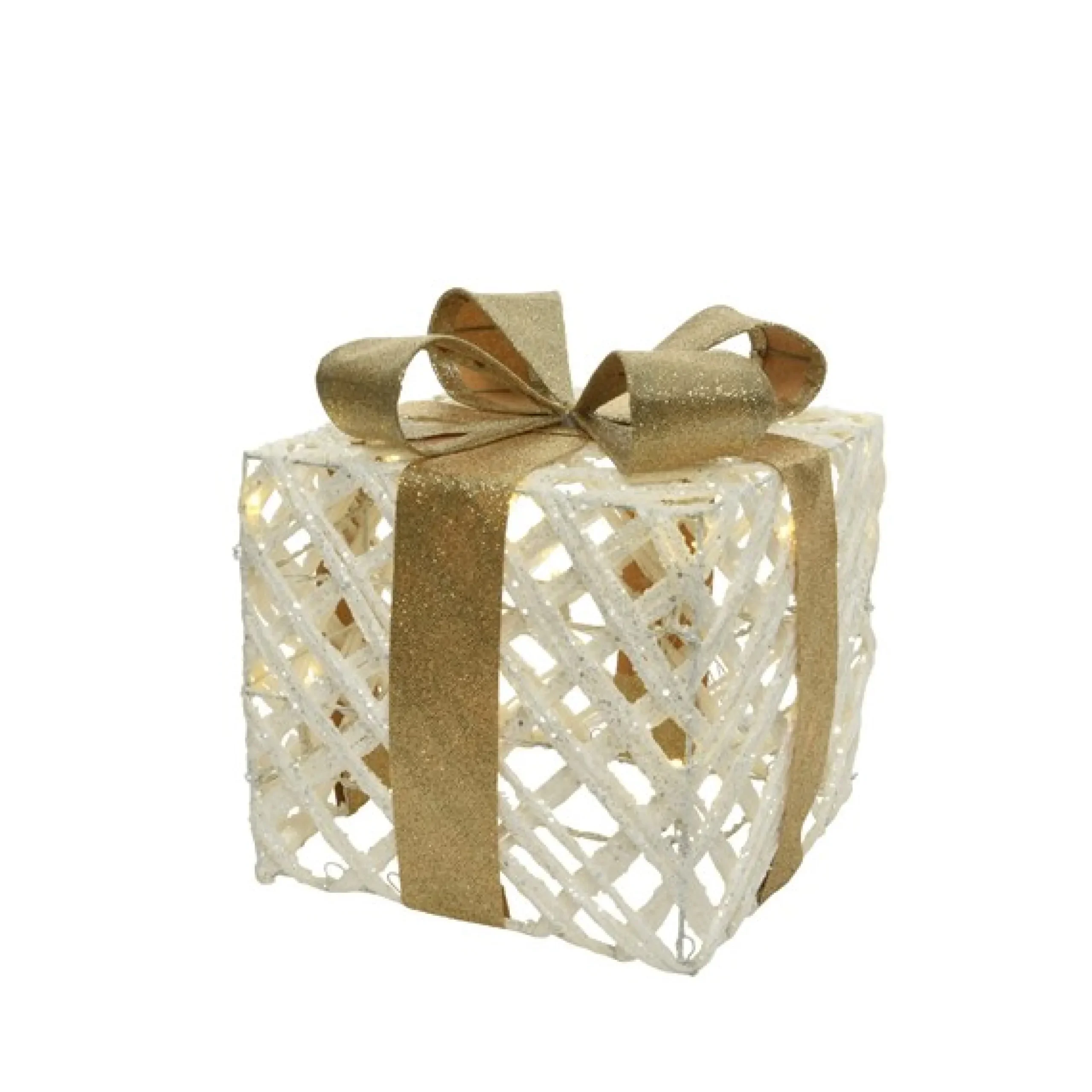 Led Gold Ribbon Gift Box Set