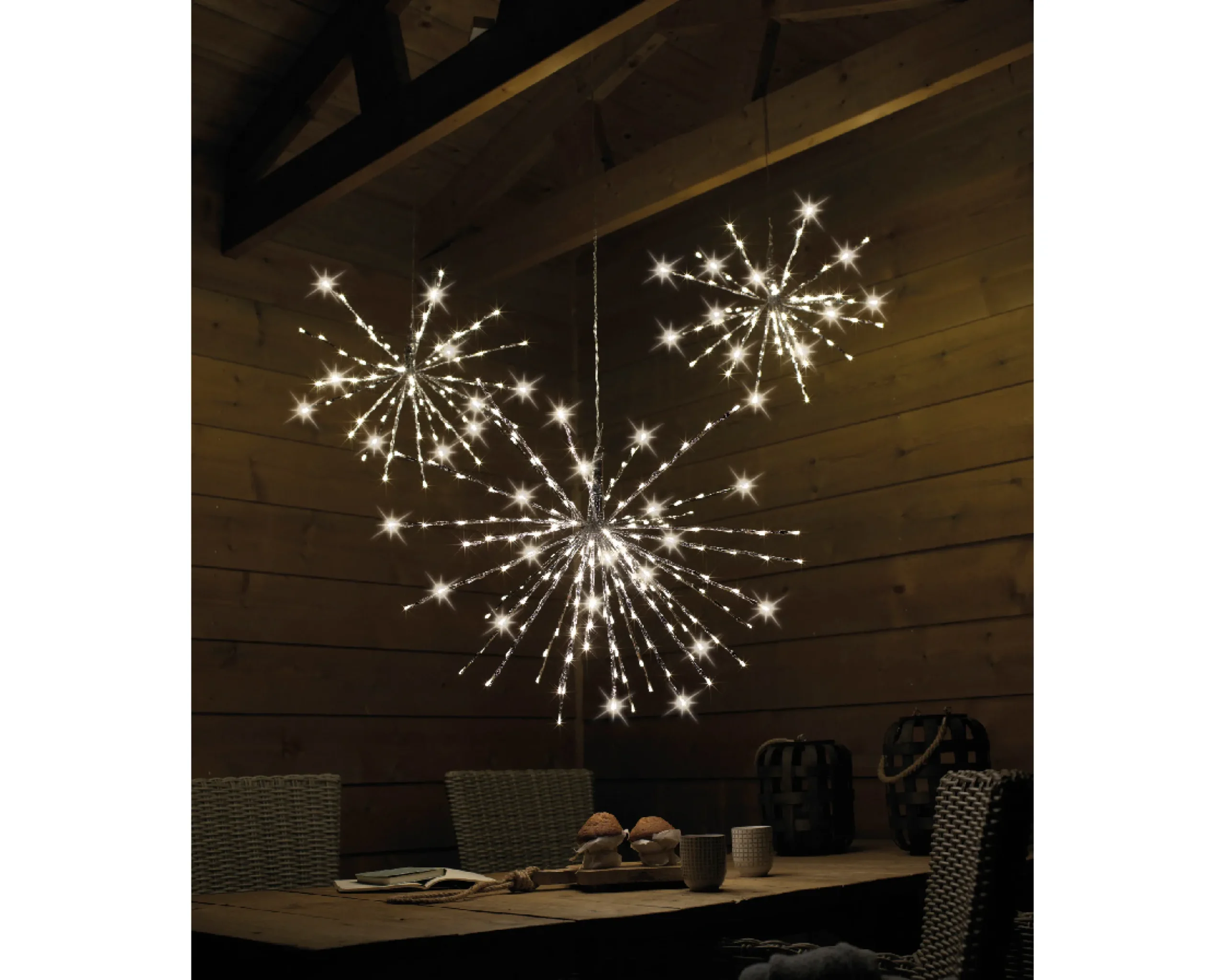 Polestar Clear Flashing Battery Powered Led Warm White Christmas Light