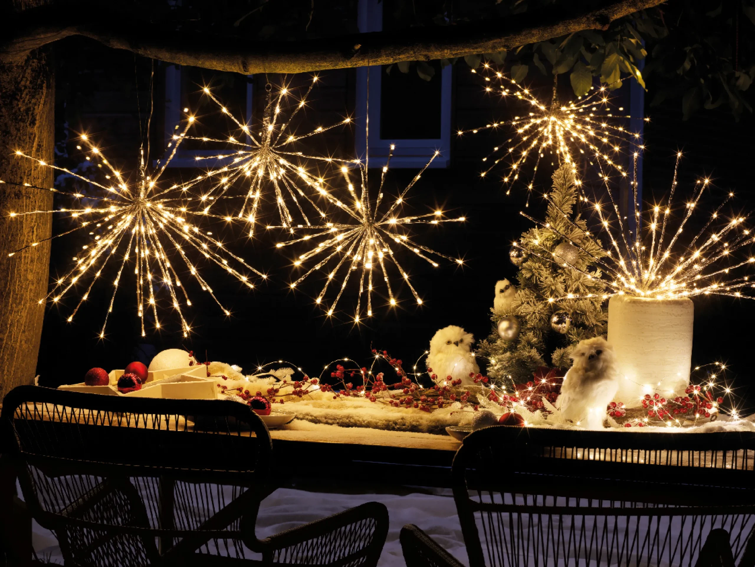 Polestar Clear Flashing Battery Powered Led Warm White Christmas Light