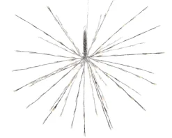 Polestar Silver Flashing Led Christmas Light 45Cm